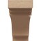 Ekena Millwork 4"W x 12"D x 8"H Classic Pescadero Rough Cedar Woodgrain TimberThane Corbel, Primed Tan CORUR04X12X08PECRCPR - alternate 4